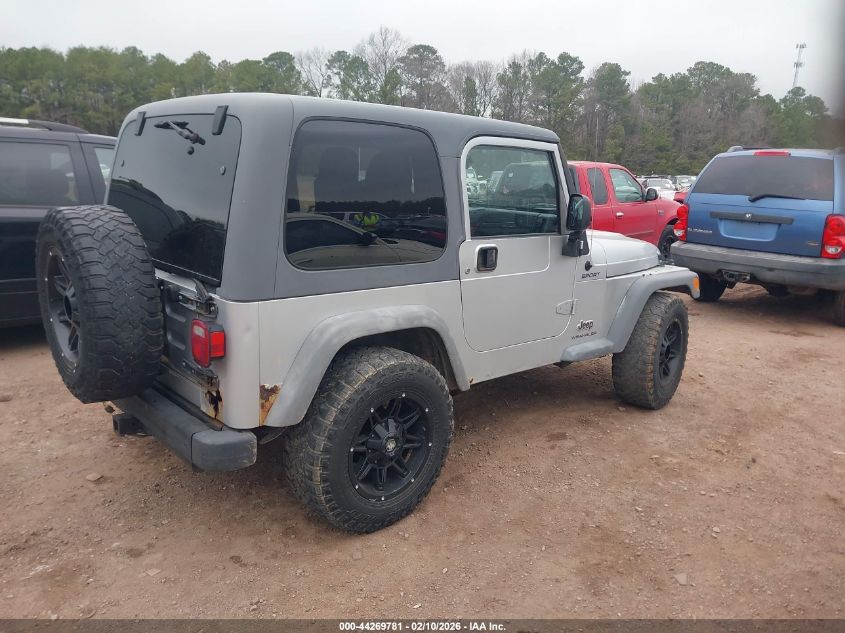 2005 Jeep Wrangler Sport