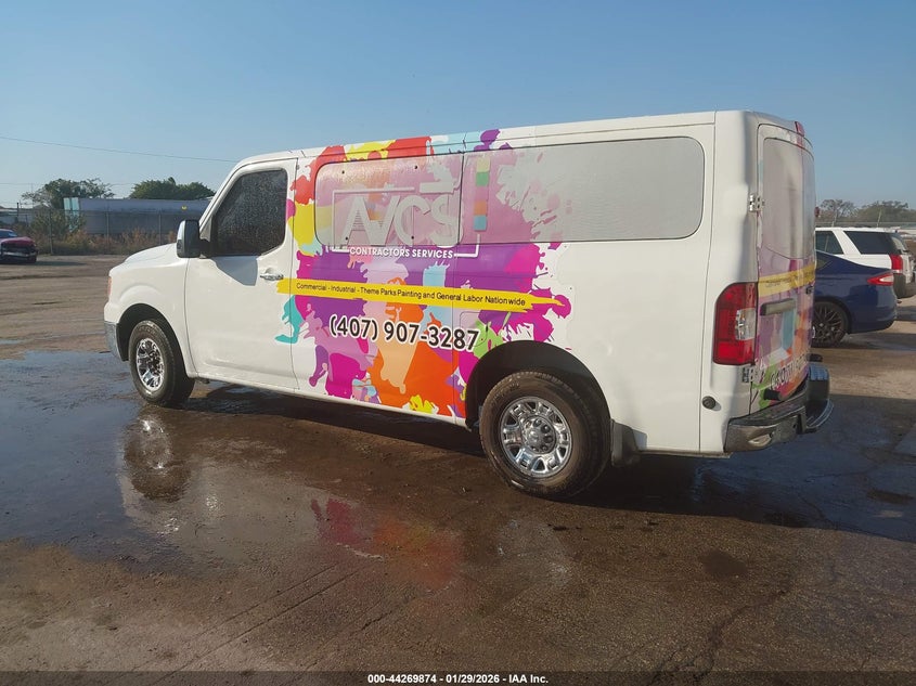 Vin: 5bzbf0aa2gn855407, lot: 44766194, nissan nv passenger nv3500 hd sv v6 20163
