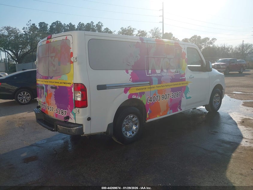 Vin: 5bzbf0aa2gn855407, lot: 44766194, nissan nv passenger nv3500 hd sv v6 20164