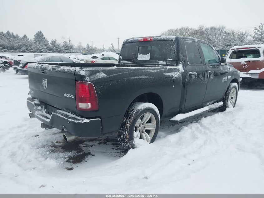 Vin: 1c6rr7ht5ds718424, lot: 44766287, ram 1500 sport 20134