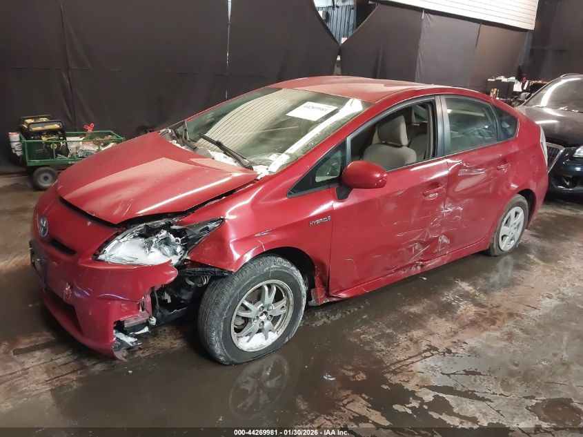 2010 Toyota Prius Ii VIN: JTDKN3DU8A0049604 Lot: 44269981