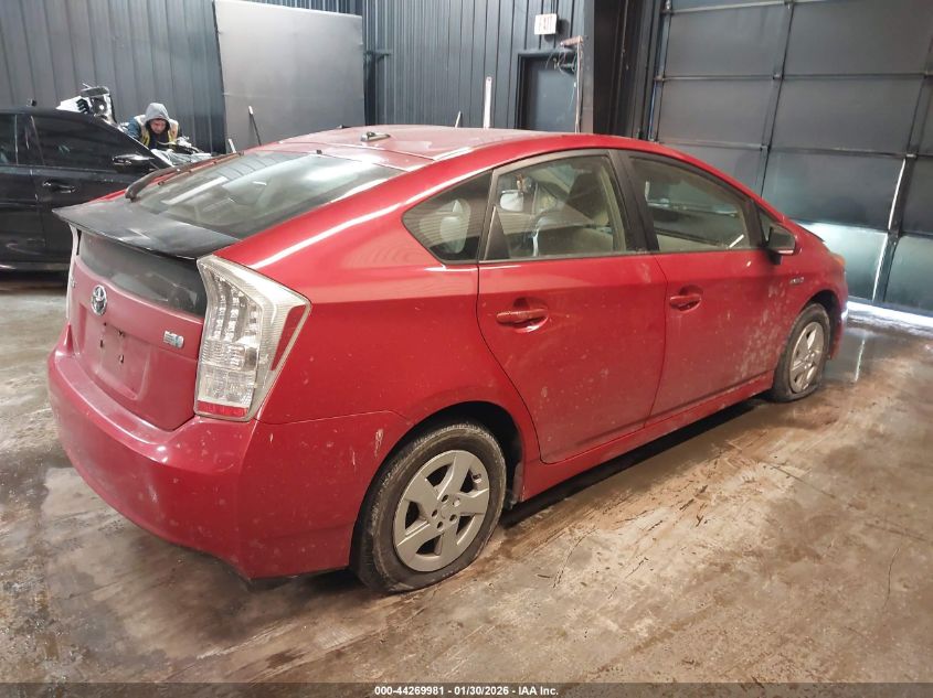 2010 Toyota Prius Ii VIN: JTDKN3DU8A0049604 Lot: 44269981