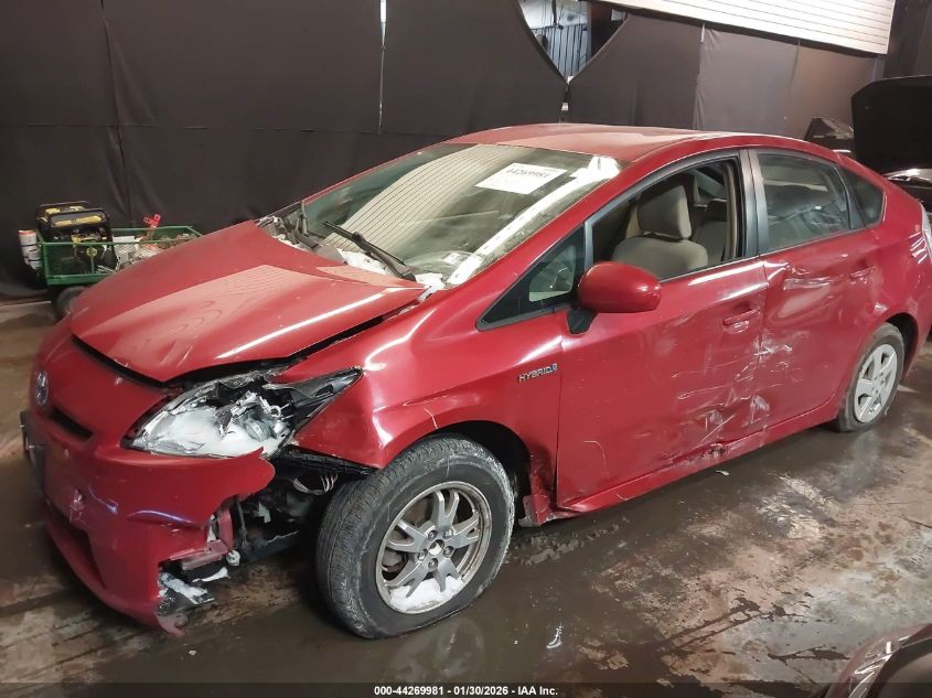 2010 Toyota Prius Ii VIN: JTDKN3DU8A0049604 Lot: 44269981