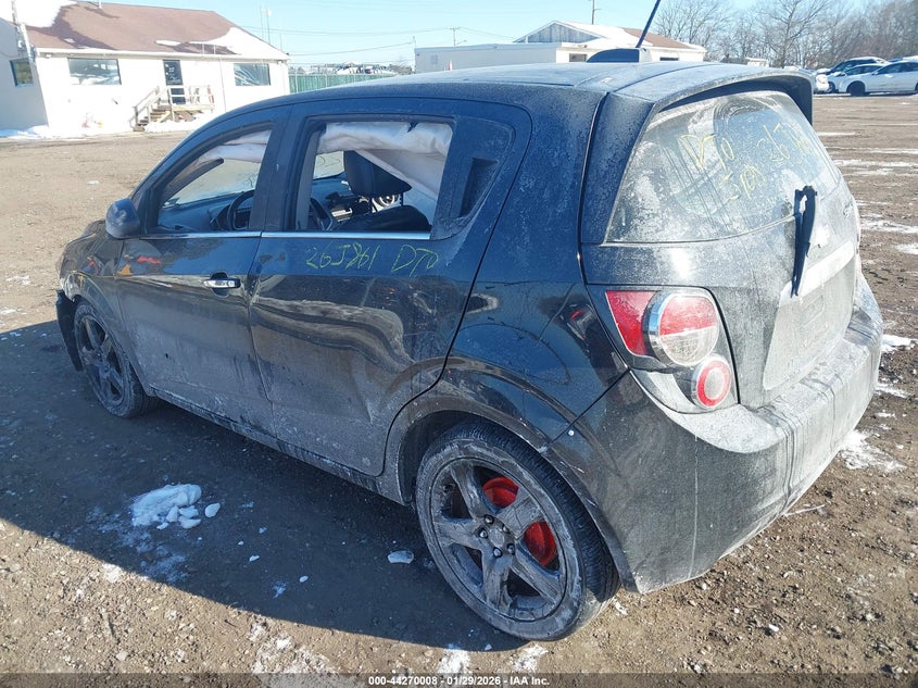 2016 Chevrolet Sonic Ltz Auto