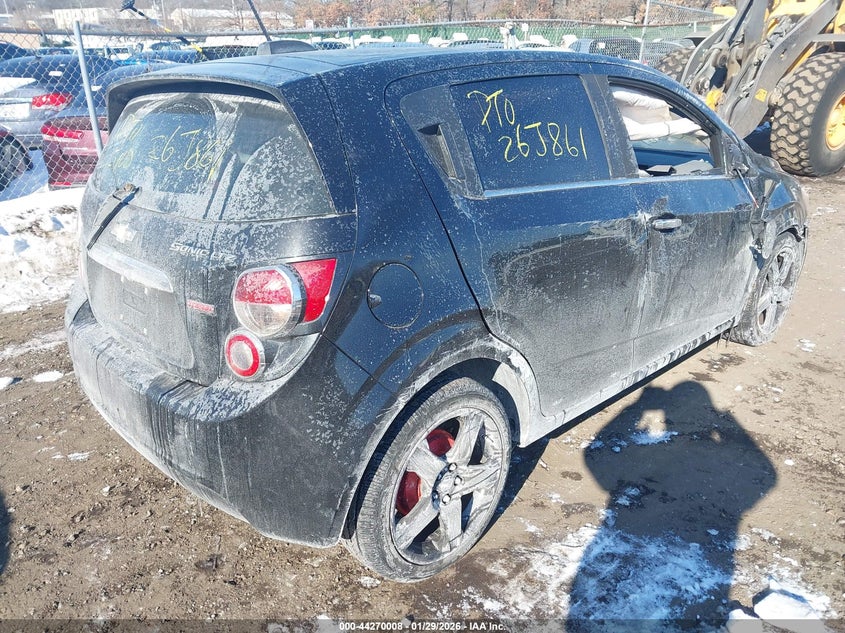 2016 Chevrolet Sonic Ltz Auto