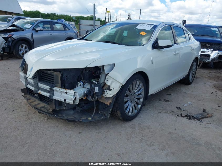 2013 Lincoln Mks VIN: 1LNHL9DK5DG603240 Lot: 44270077