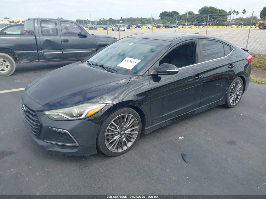 2018 Hyundai Elantra Sport KMHD04LB8JU512777 photo 1