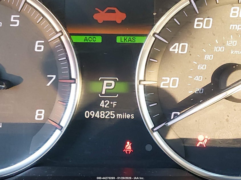 2019 Acura Tlx Tech Pkg VIN: 19UUB1F58KA000119 Lot: 44270269