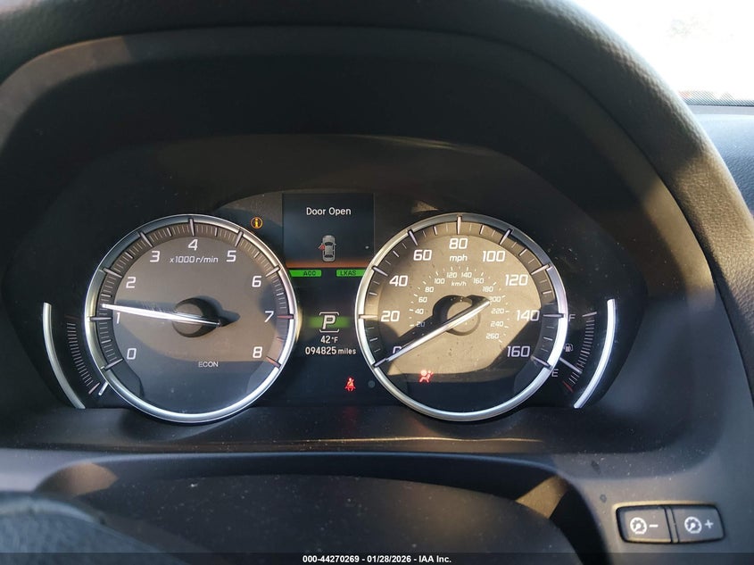 2019 Acura Tlx Tech Pkg VIN: 19UUB1F58KA000119 Lot: 44270269