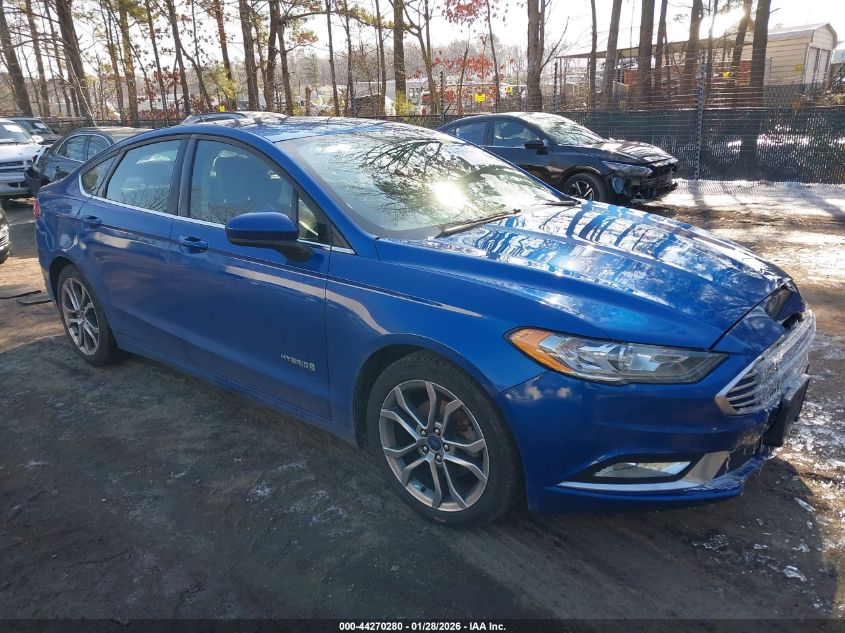 2017 Ford Fusion Hybrid Se