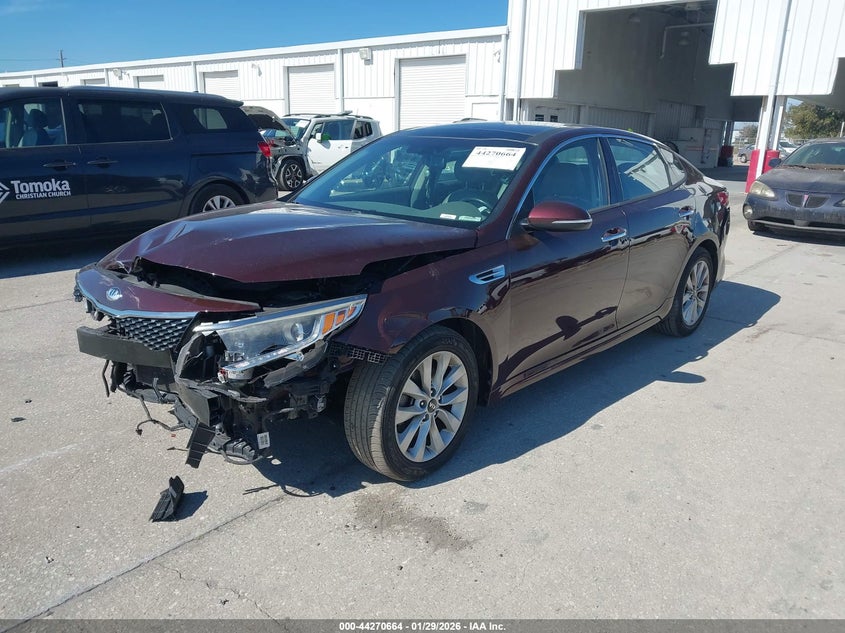 Vin: 5xxgu4l39hg177284, lot: 44766984, kia optima ex 20172