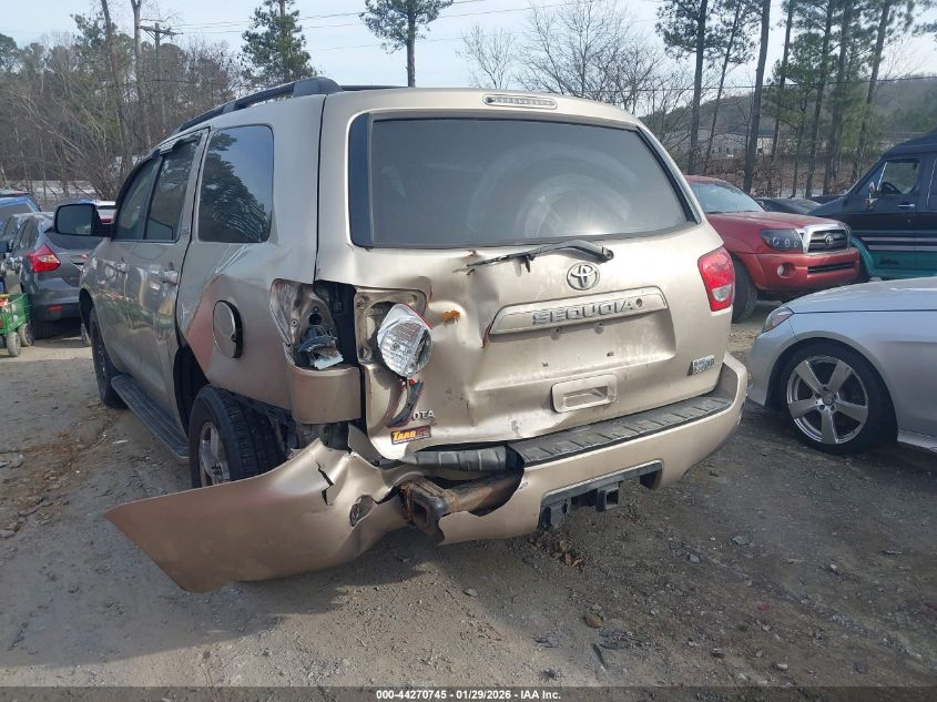 2008 Toyota Sequoia Sr5 5.7L V8