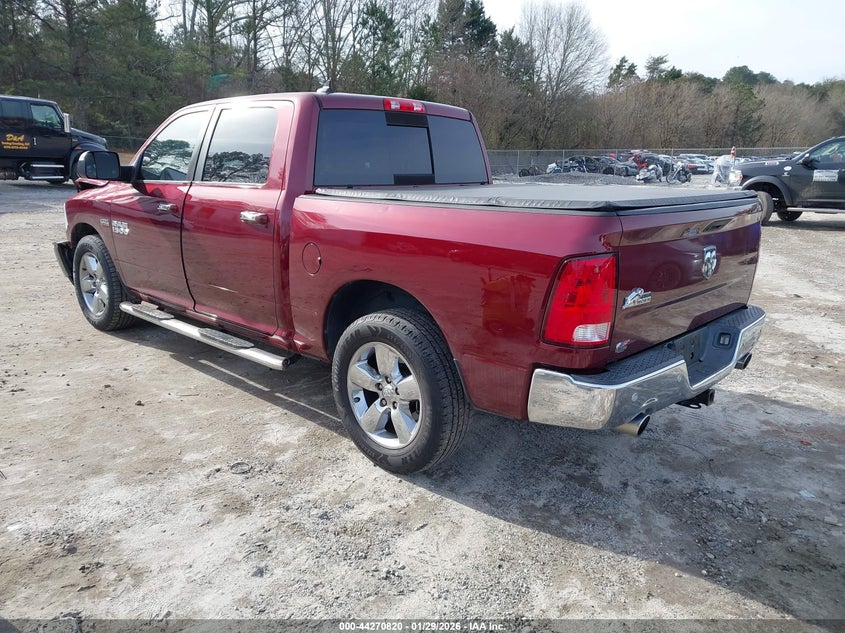 Vin: 1c6rr6lt6gs241962, lot: 44767140, ram 1500 big horn 20163