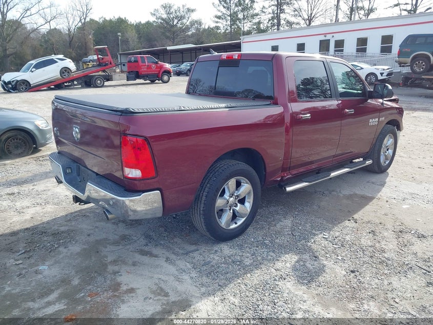 Vin: 1c6rr6lt6gs241962, lot: 44767140, ram 1500 big horn 20164