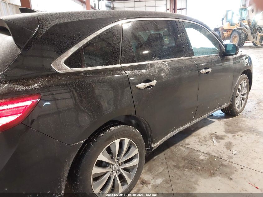 2015 Acura Mdx Technology Package