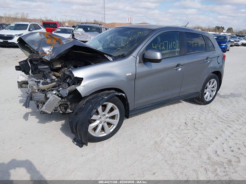 Vin: 4a4ap3au1de020861, lot: 44767428, mitsubishi outlander sport es 20132