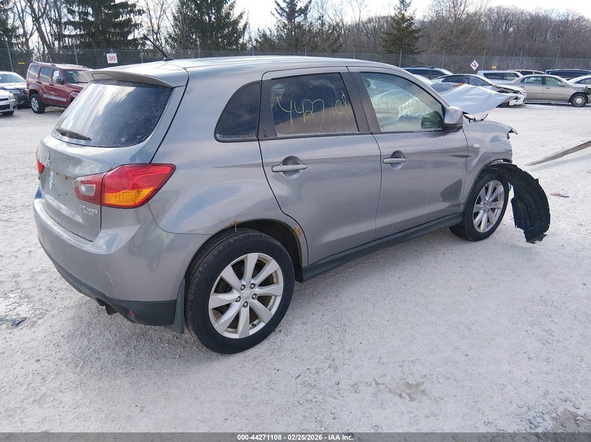 Vin: 4a4ap3au1de020861, lot: 44767428, mitsubishi outlander sport es 20134