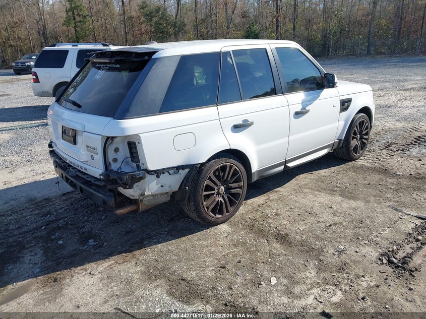 Vin: salsk2d45ba714627, lot: 44767837, land rover range rover sport hse 20114