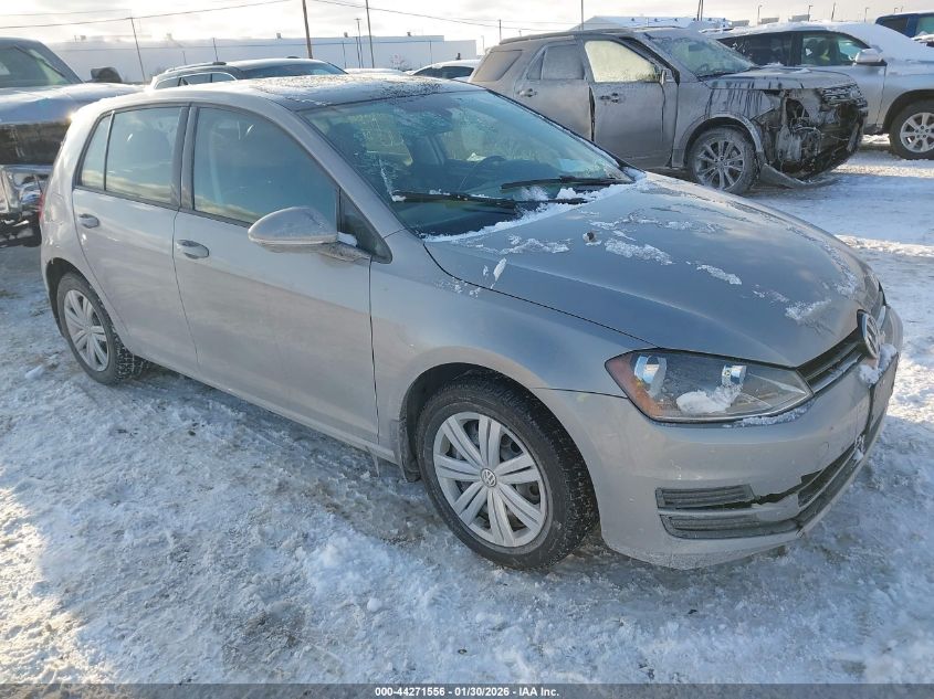 2017 Volkswagen Golf Tsi S 4-Door/Tsi Se 4-Door/Tsi Sel 4-Door/Tsi Wolfsburg Edition 4-Door