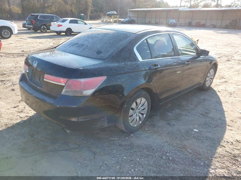 2012 HONDA ACCORD SEDAN 2.4L I-4 DOHC, VVT, 177HP