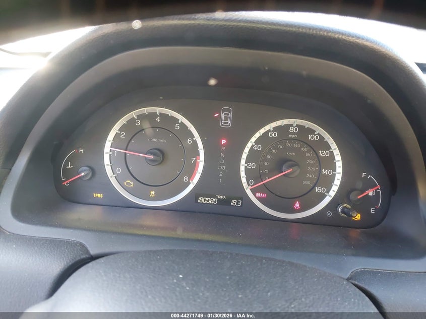 2012 HONDA ACCORD SEDAN 2.4L I-4 DOHC, VVT, 177HP