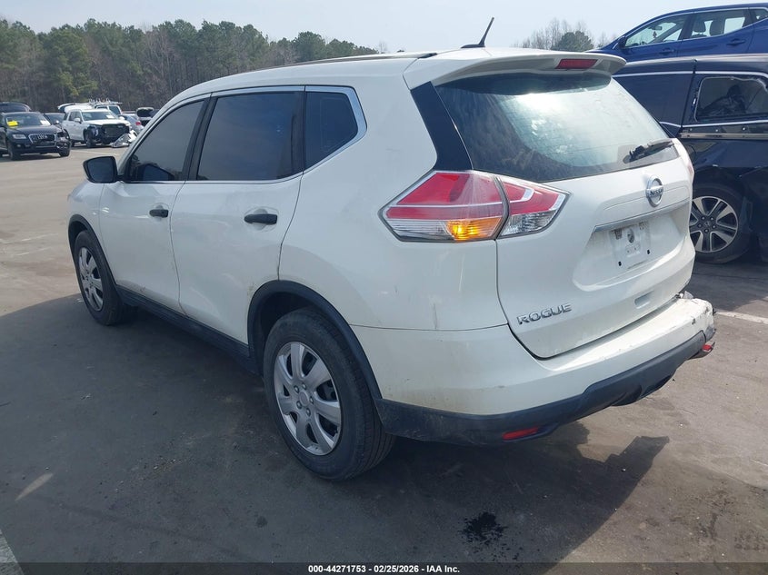 2016 Nissan Rogue S/Sl/Sv