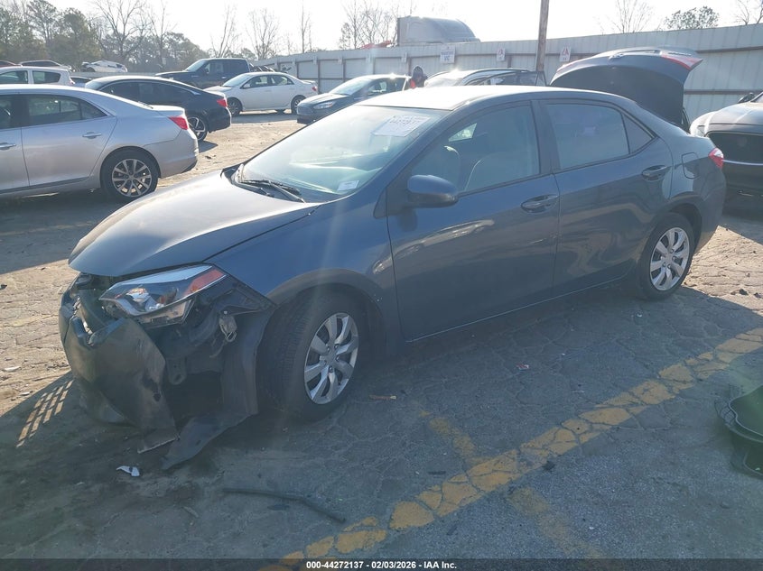 2016 Toyota Corolla L/Le/Le Pls/Prm/S/S Pls