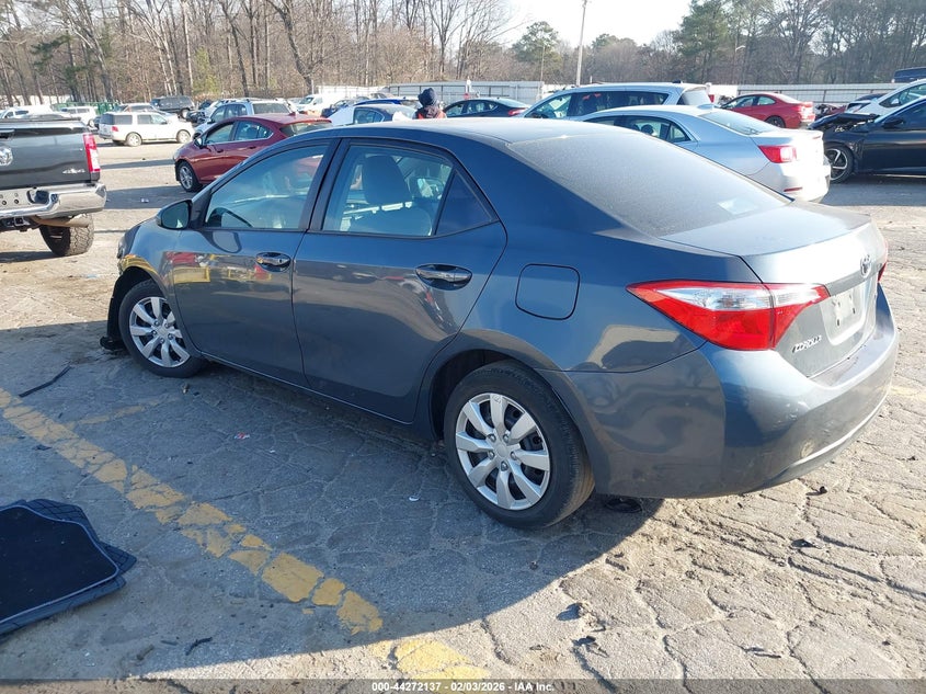 2016 Toyota Corolla L/Le/Le Pls/Prm/S/S Pls