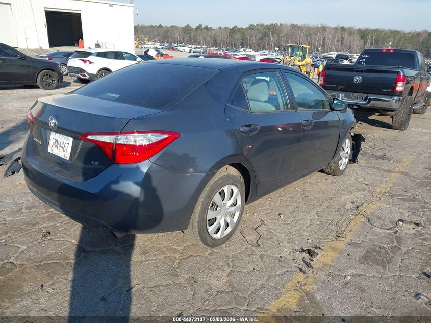 2016 Toyota Corolla L/Le/Le Pls/Prm/S/S Pls