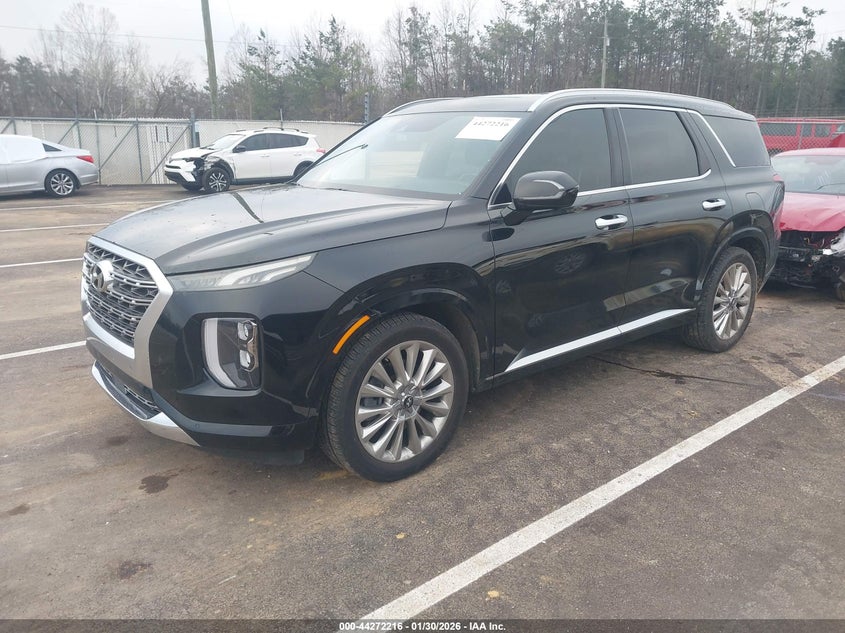 VIN KM8R54HE6LU078095 2020 HYUNDAI PALISADE LIMITED