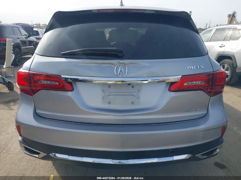 2019 Acura Mdx Standard VIN: 5J8YD4H39KL035703 Lot: 44272264