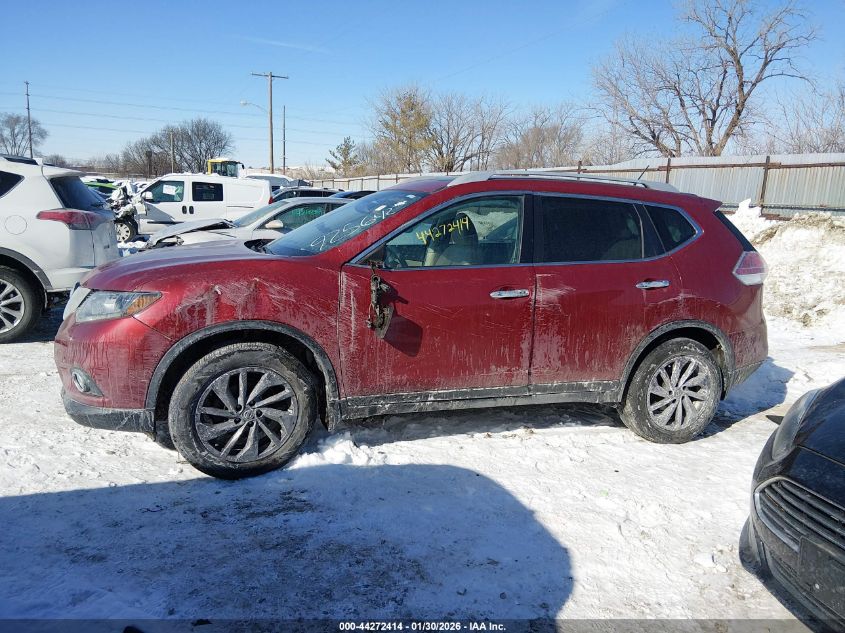 2016 Nissan Rogue Sl VIN: 5N1AT2MV4GC925642 Lot: 44272414