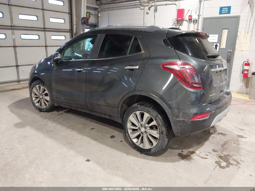 Vin: kl4cjasb2jb553215, lot: 44768823, buick encore preferred 20183