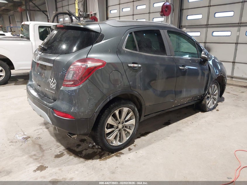Vin: kl4cjasb2jb553215, lot: 44768823, buick encore preferred 20184