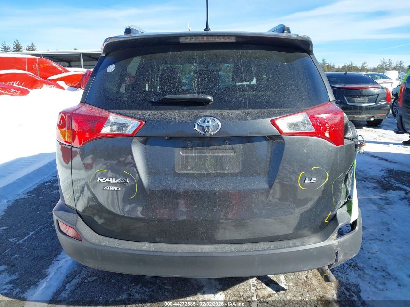 2013 Toyota Rav4 Le VIN: JTMBFREV6D5001274 Lot: 44272585