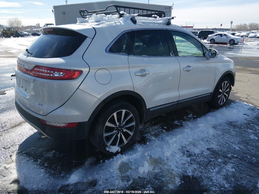 Vin: 5lmcj3d9xkul27708, lot: 44768938, lincoln mkc reserve 20194