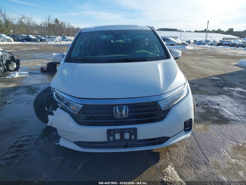 VIN 5FNRL6H87MB009460 2021 HONDA ODYSSEY TOURING
