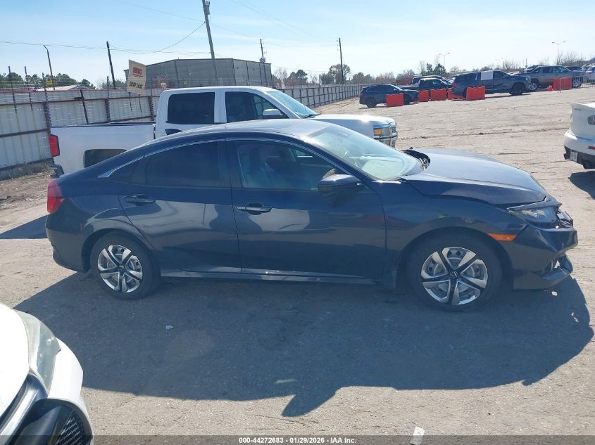 2020 Honda Civic Ex VIN: 19XFC1F36LE019107 Lot: 44272683