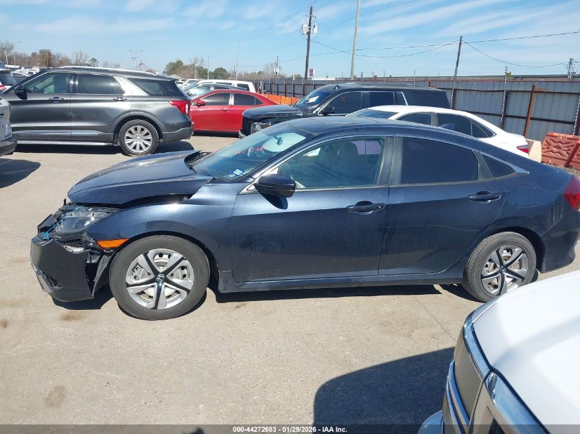 2020 Honda Civic Ex VIN: 19XFC1F36LE019107 Lot: 44272683