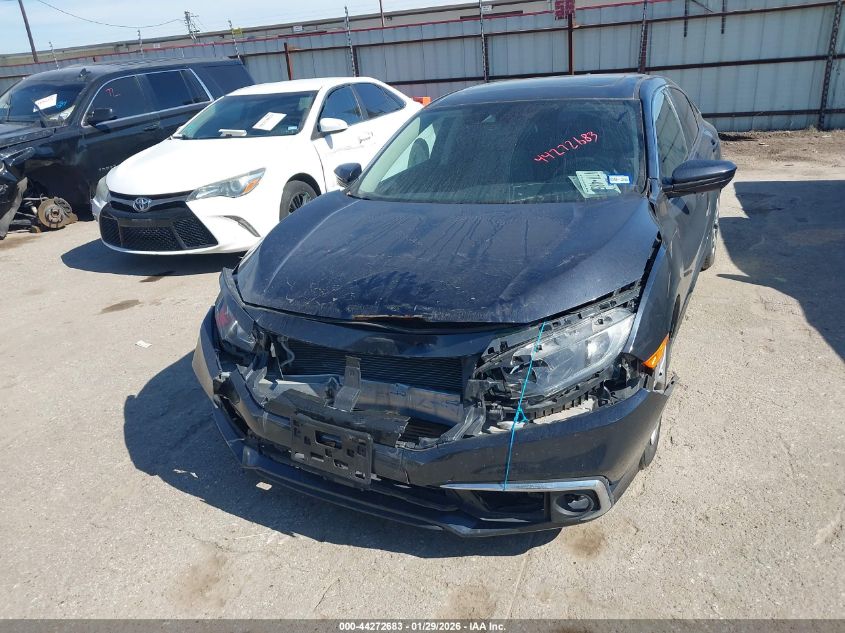 2020 Honda Civic Ex VIN: 19XFC1F36LE019107 Lot: 44272683