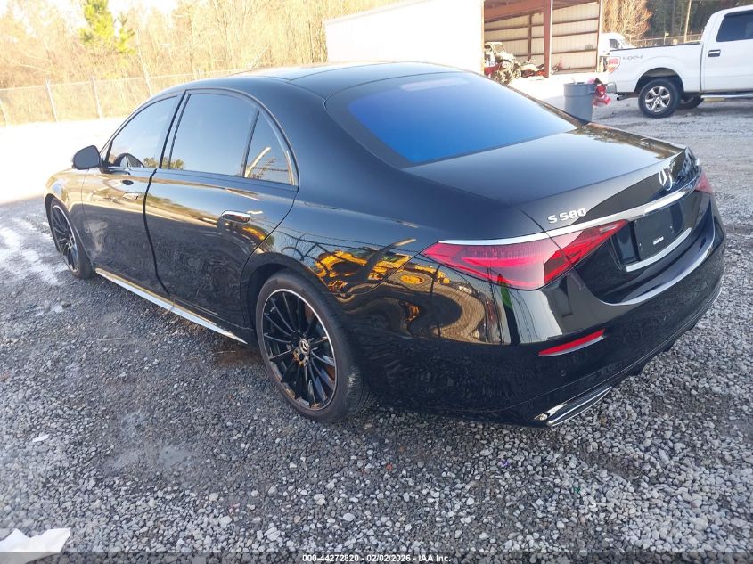 2025 Mercedes-Benz S 580 4Matic