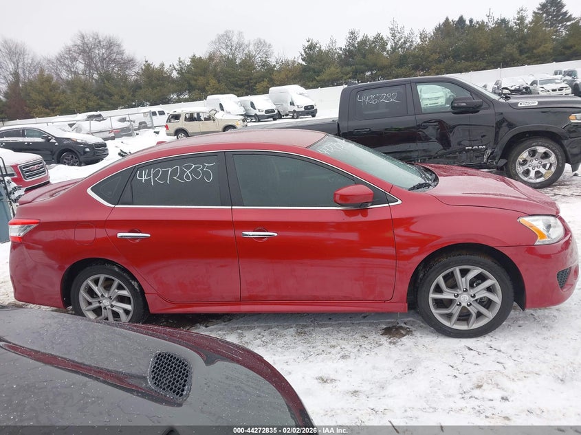 2014 Nissan Sentra Sr VIN: 3N1AB7AP8EY284853 Lot: 44272835