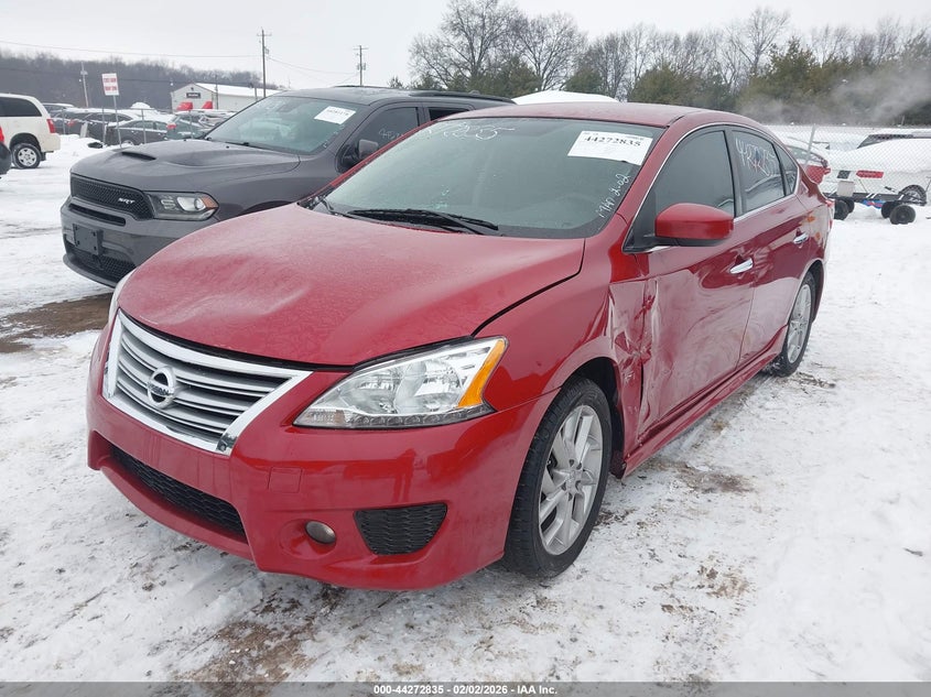 2014 Nissan Sentra Sr VIN: 3N1AB7AP8EY284853 Lot: 44272835