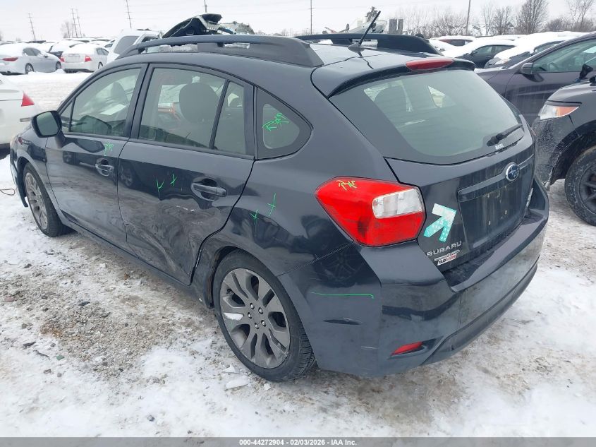 2014 Subaru Impreza 2.0I Sport Premium