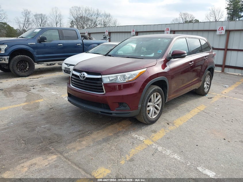 2015 Toyota Highlander Le V6