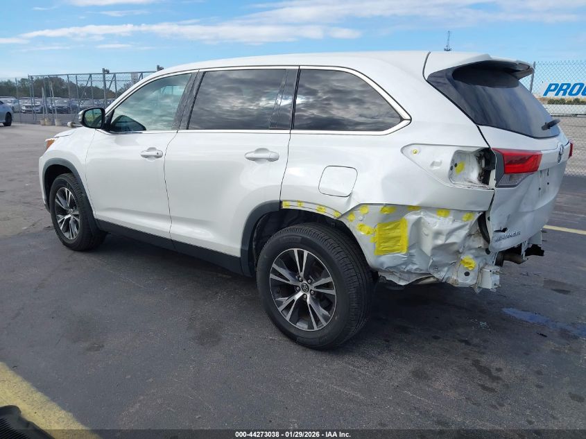 2019 Toyota Highlander Le