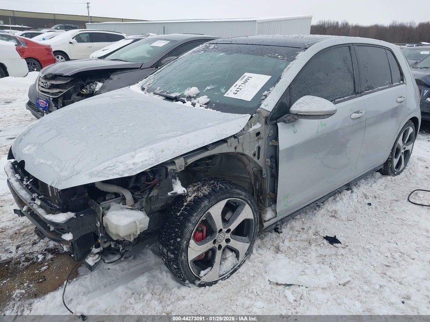 2015 Volkswagen Golf Gti 2.0T Autobahn W/Performance Package 4-Door