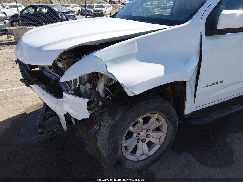 VIN 1GCGSCENXL1187907 2020 CHEVROLET COLORADO 2WD  SHORT BOX LT