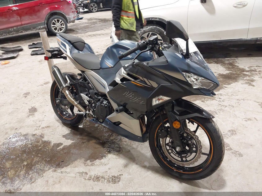 JKAEXKH13PDAP7018 2023 Kawasaki Ex400 auction photo 1