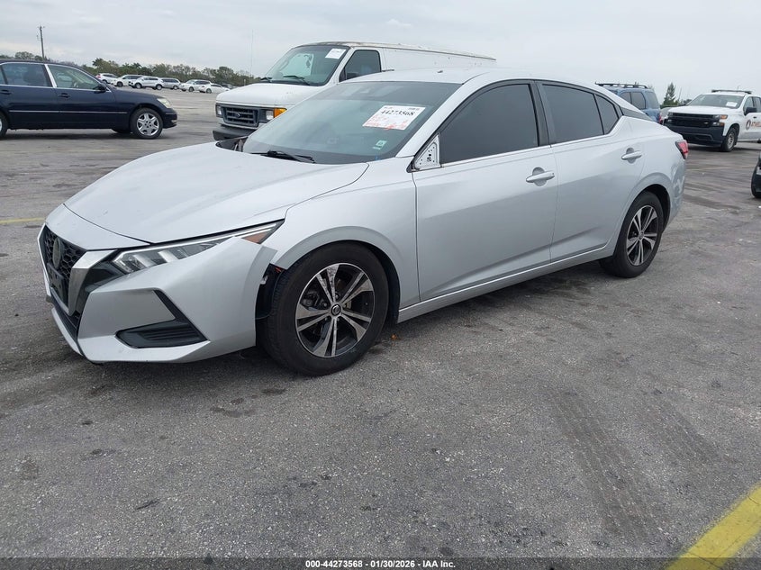 2021 Nissan Sentra Sv Xtronic Cvt